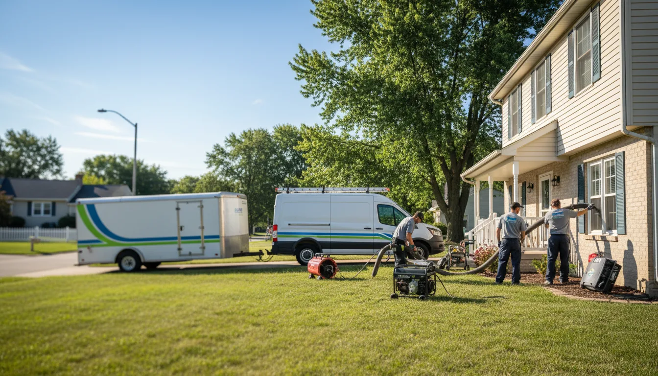Flooded Basement Restoration And Cleanup With Repair in Nemaha, NE near me